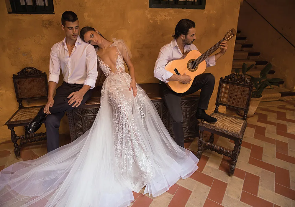 Berta Bridal Fall 2018 Collection. theweddingnotebook.com