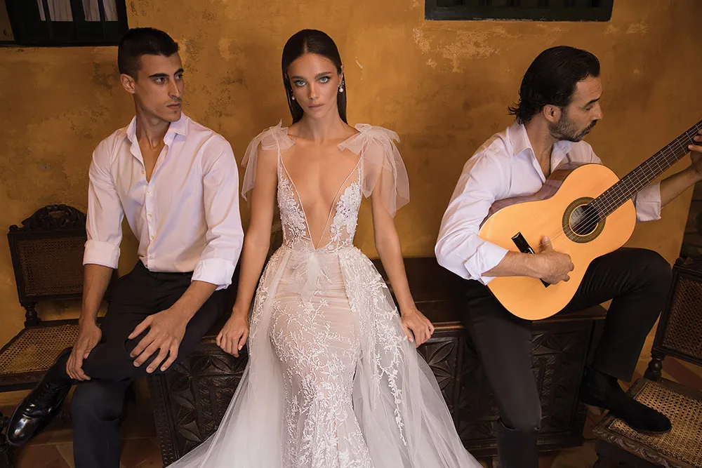 Berta Bridal Fall 2018 Collection. theweddingnotebook.com