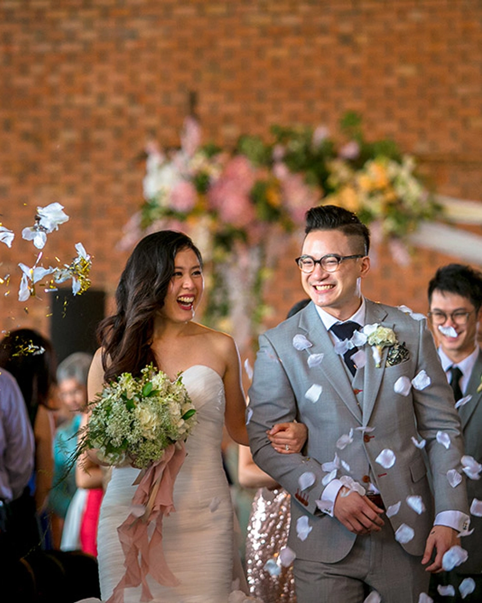Blush Pink Chic Wedding at City Harvest Kuala Lumpur