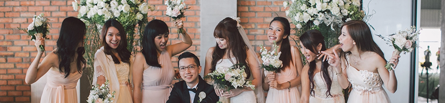 A Blush Pink Wedding Ceremony In City Harvest Kuala Lumpur