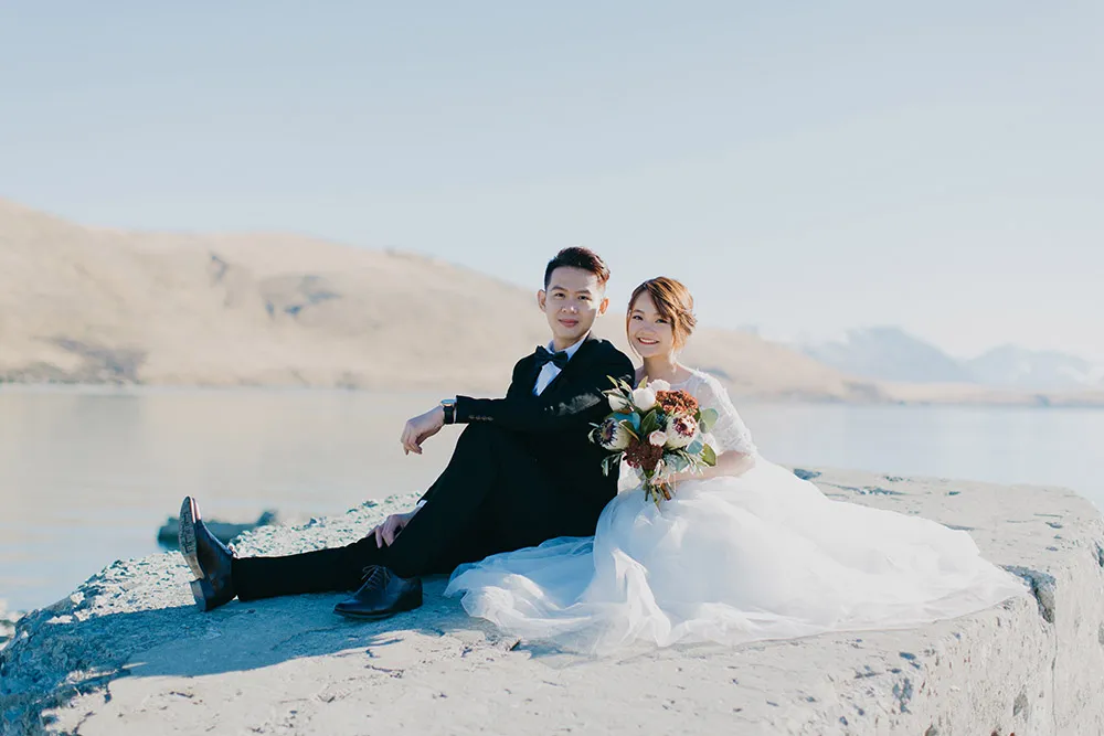 Photo by Nicholas Yuen Photography. theweddingnotebook.com