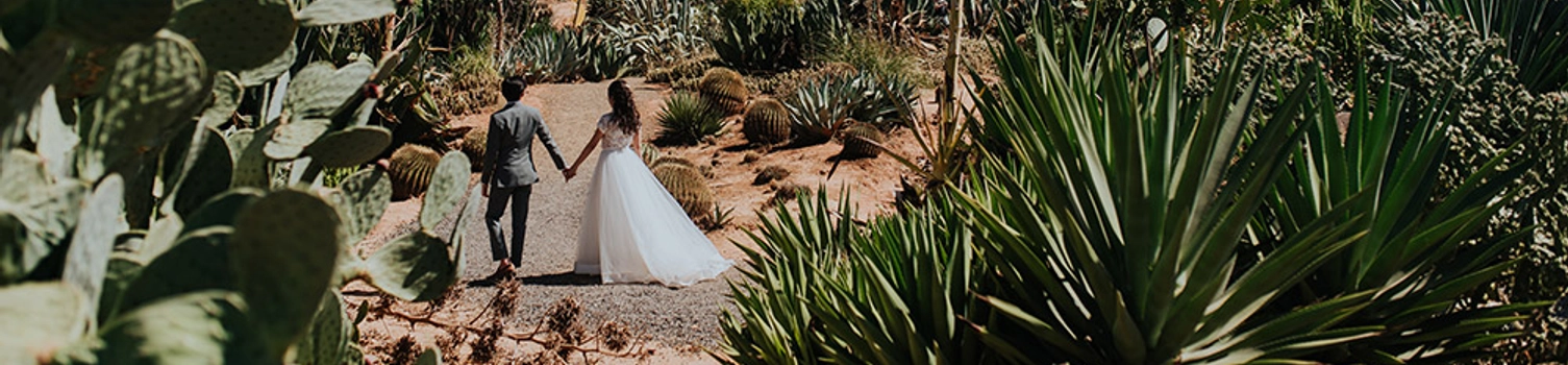 Bridal Portraits Shot at Cactus Country, Australia