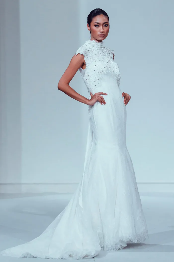 Photo by Funkydali/WAF. Celest Thoi 2015 Bridal Collection. theweddingnotebook.com