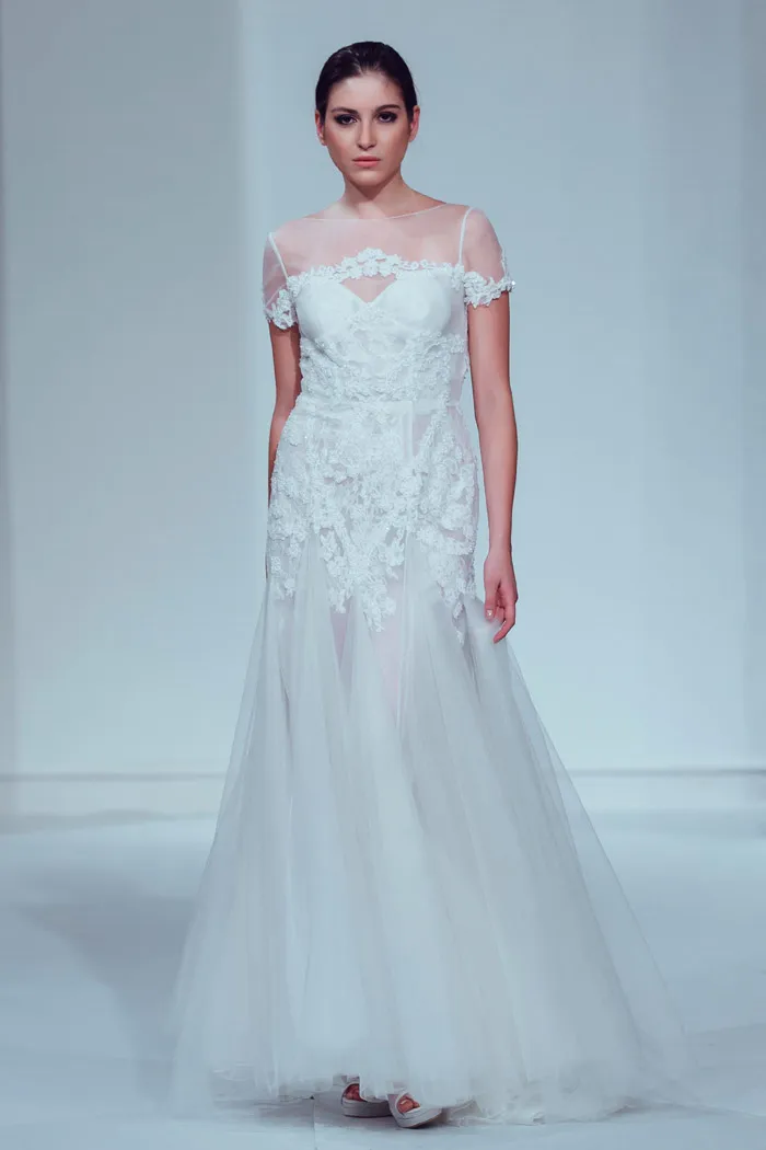 Photo by Funkydali/WAF. Celest Thoi 2015 Bridal Collection. theweddingnotebook.com