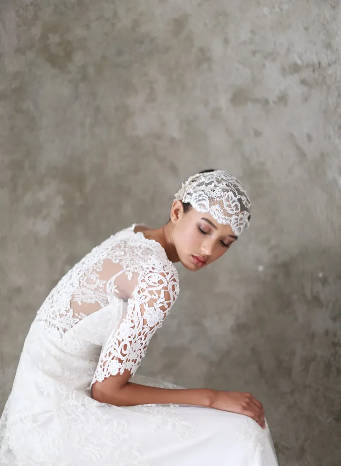 Julia – Claire Pettibone Fall 2014 Bridal Collection. Photo by Elizabeth Messina. theweddingnotebook.com