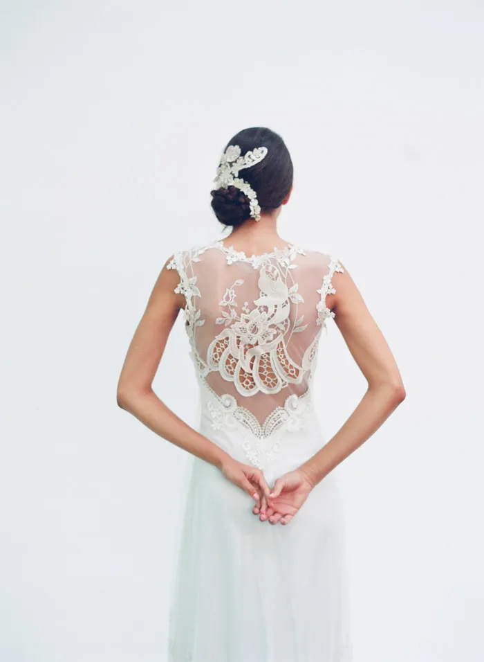 Sonata – Claire Pettibone Fall 2014 Bridal Collection. Photo by Elizabeth Messina. theweddingnotebook.com
