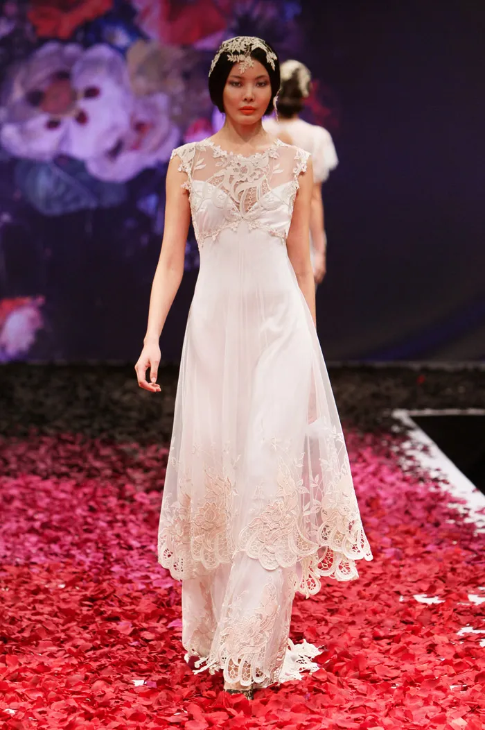 Sonata – Claire Pettibone Fall 2014 Bridal Collection. Photo by Elizabeth Messina. theweddingnotebook.com
