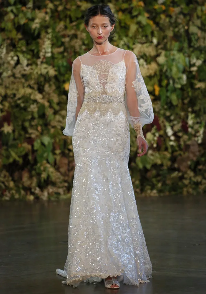 Ariel – Claire Pettibone Fall 2015 Collection. theweddingnotebook.com