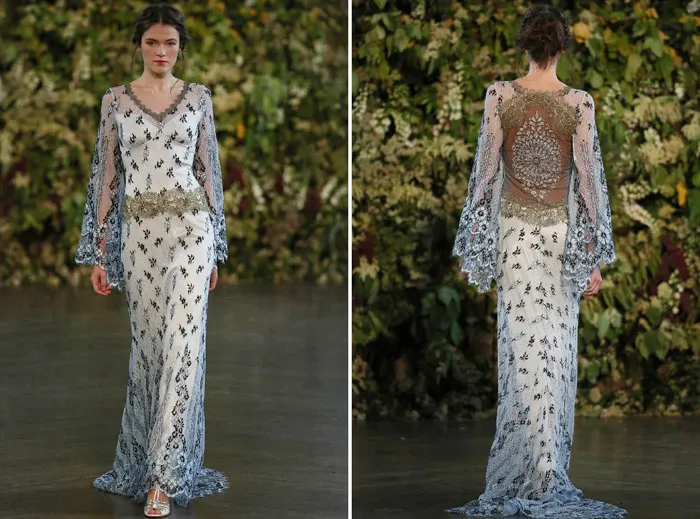 Notredame – Claire Pettibone Fall 2015 Collection. theweddingnotebook.com