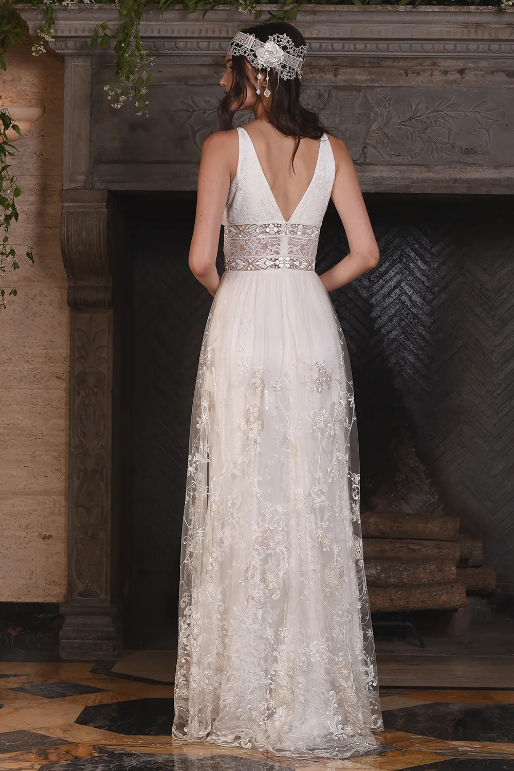 Nightingale - Claire Pettibone 2017 Collection. theweddingnotebook.com