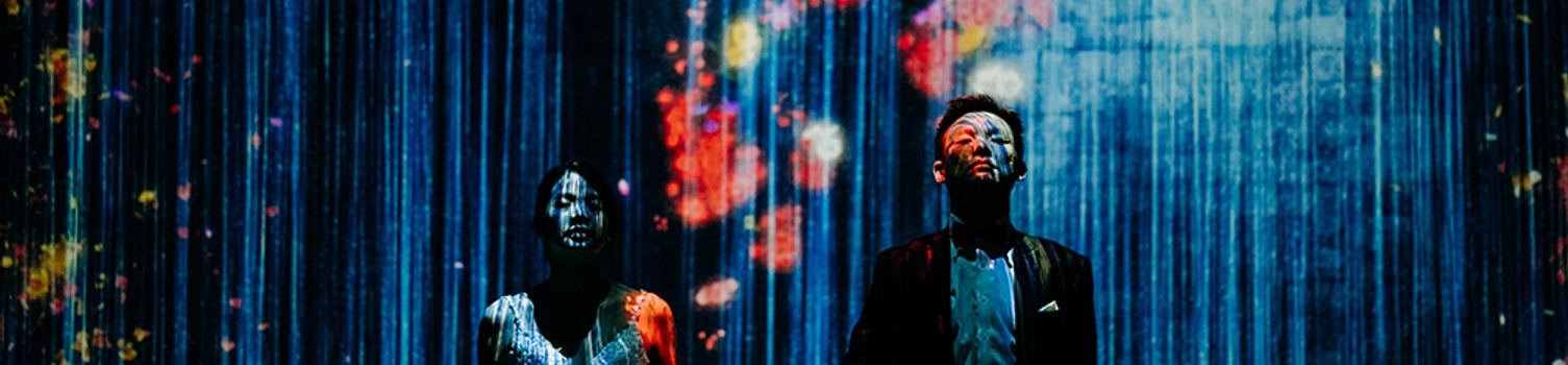 Colourful and Artsy Bridal Portraits At ArtScience Museum, Singapore