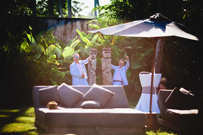 Crazy cool destination wedding in Bali. Aidan Dockery Wedding Photography. theweddingnotebook.com
