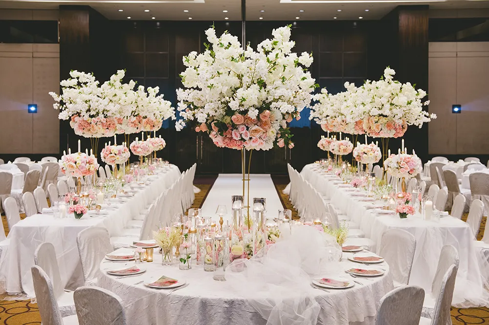 The Westin Kuala Lumpur wedding. Styling by The Wedding Notebook. Photography by Inlight Photos. theweddingnotebook.com