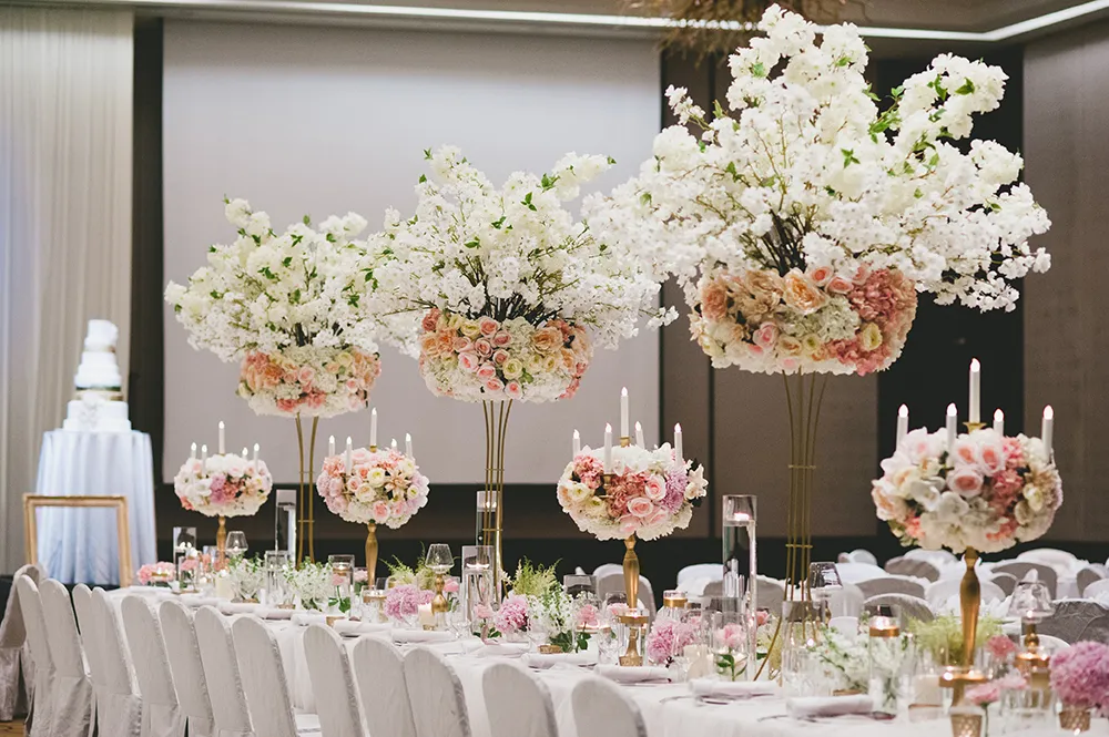 The Westin Kuala Lumpur wedding. Styling by The Wedding Notebook. Photography by Inlight Photos. theweddingnotebook.com