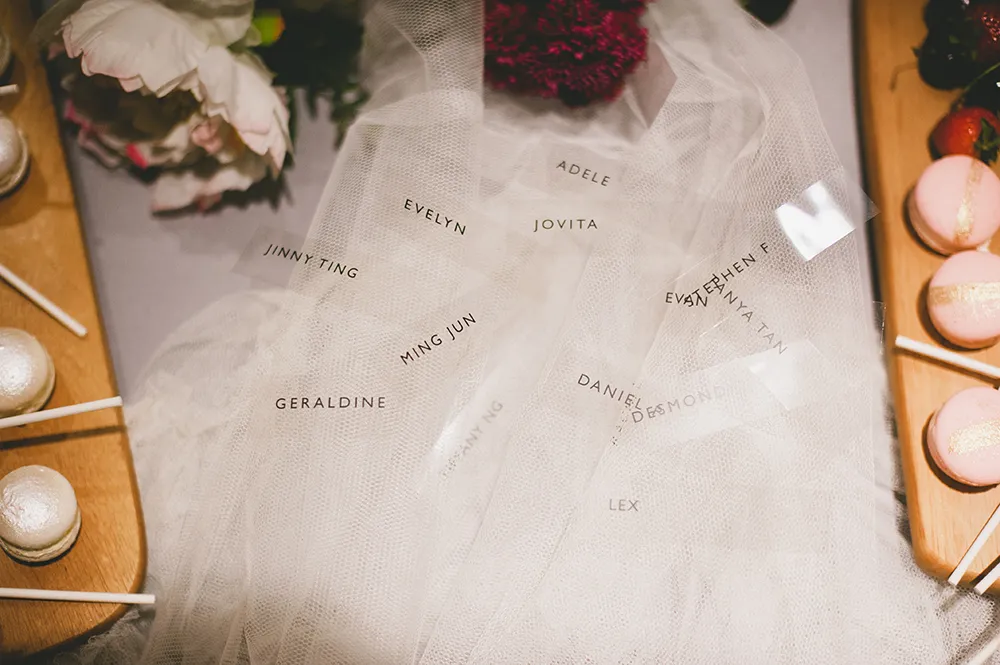 The Westin Kuala Lumpur wedding. Styling by The Wedding Notebook. Photography by Inlight Photos. theweddingnotebook.com