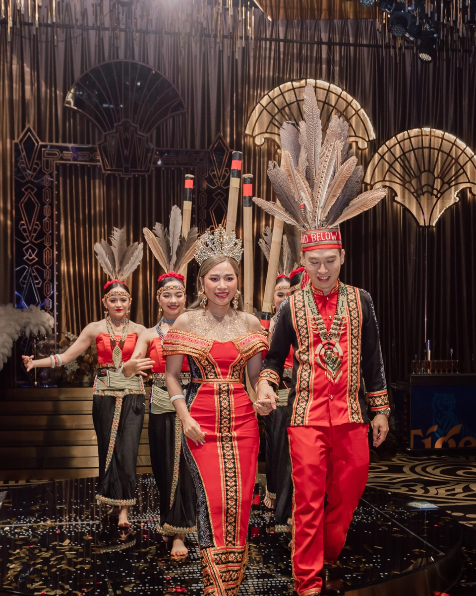 Cross Cultural Wedding at Confetti KL’s Glitz Gala Room