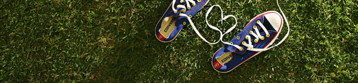 Custom Wedding Converse Shoes