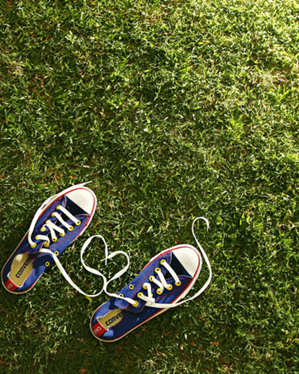 Custom Wedding Converse Shoes