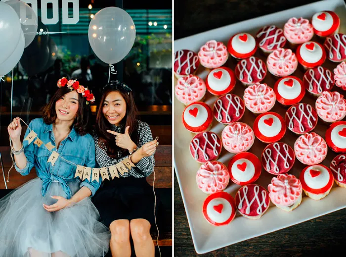 Photo by Fabulous Moments. Cuppacakes by Wondermilk. theweddingnotebook.com