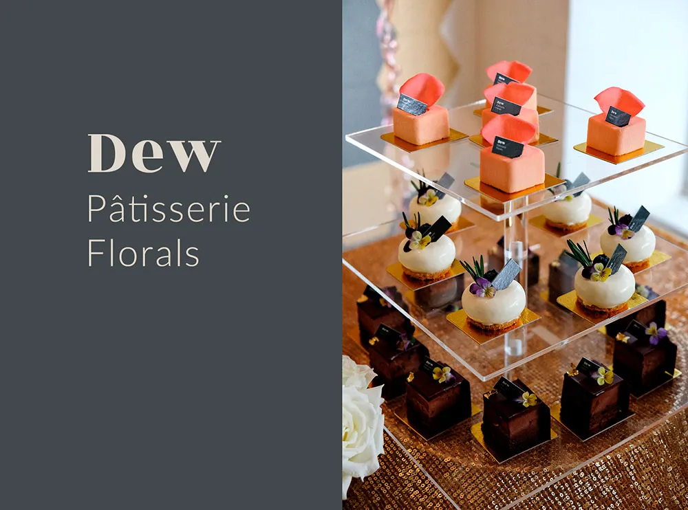 Dew Bangsar. Malaysia wedding desserts table