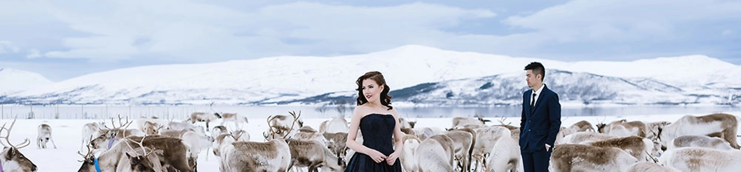 Dramatic Destination Bridal Portraits In Picturesque Norway