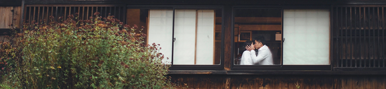 Dreamy Nature Bridal Portraits in Shirakawa, Japan