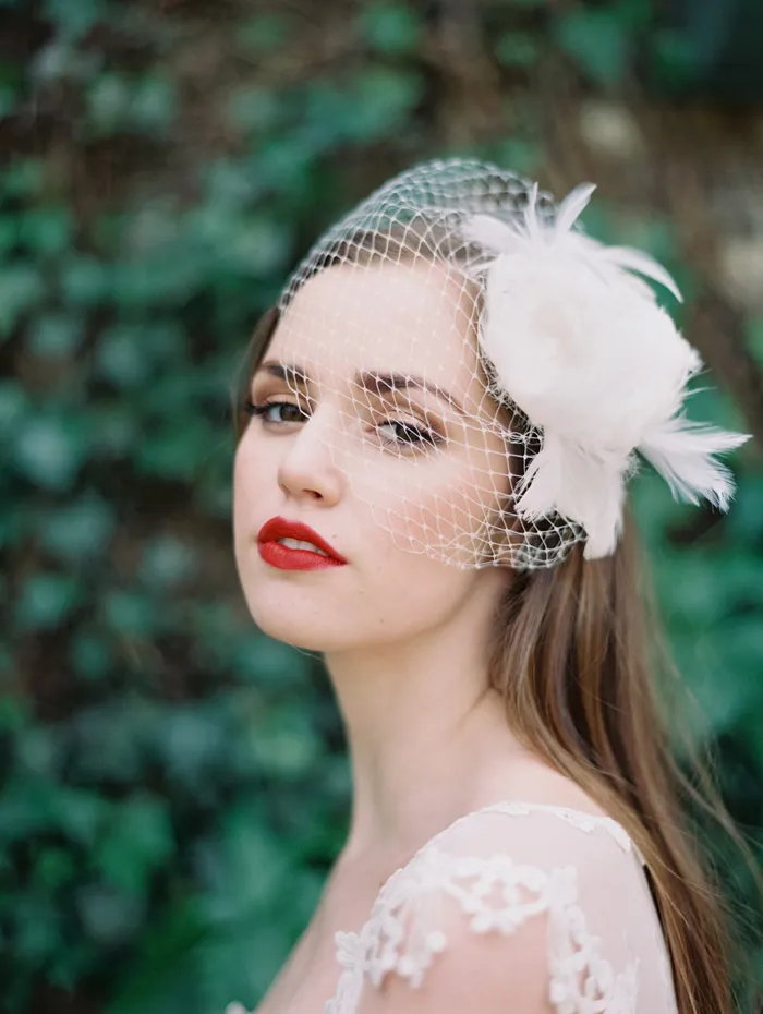 Enchanted Atelier by Liv Hart SS 2014 Collection – Madelain Cage Veil