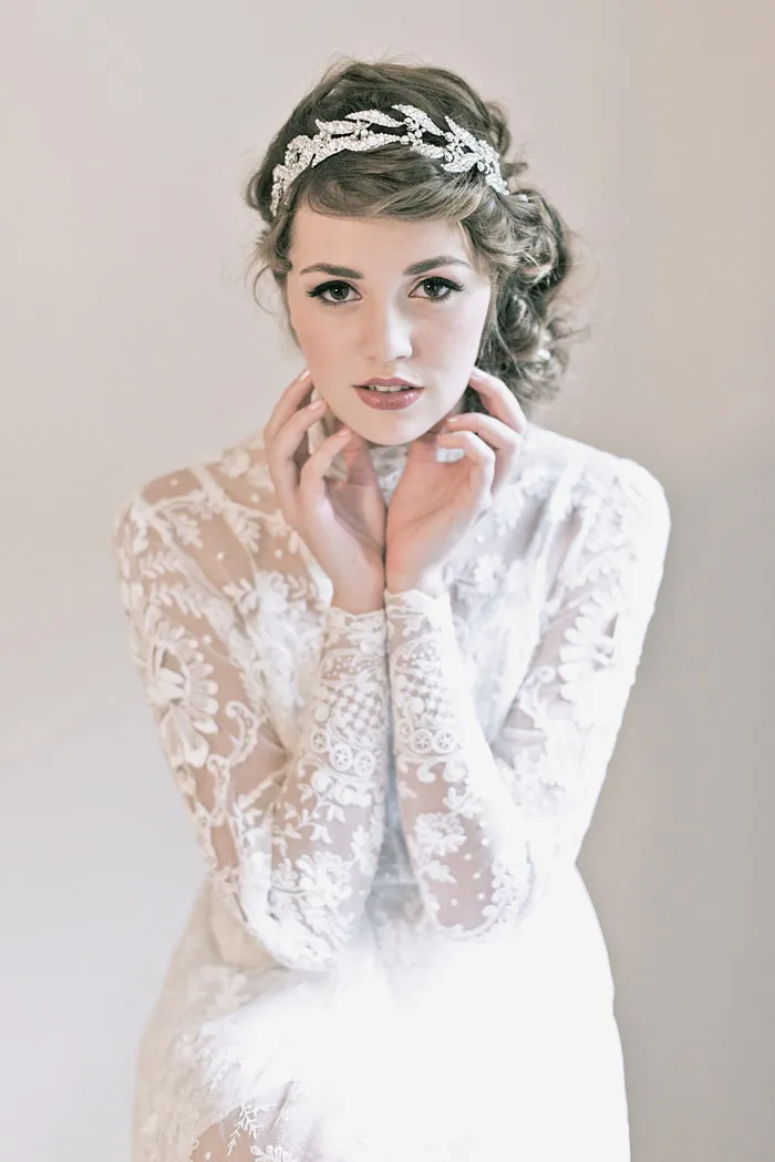'Lady Mary Headband' Enchanted Atelier Fall Winter 2013 Collection. theweddingnotebook.com