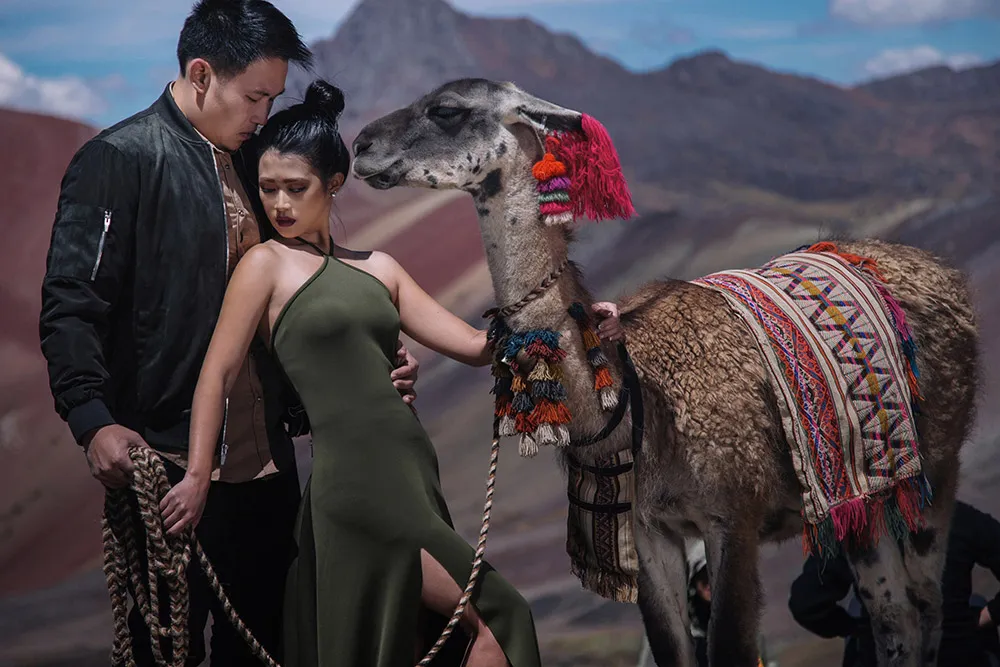 Photography by Metrophoto. Destination engagement shoots in Peru. theweddingnotebook.com