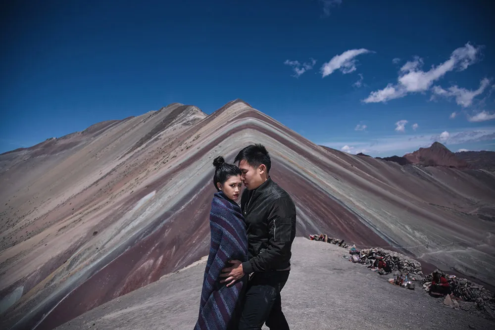 Photography by Metrophoto. Destination engagement shoots in Peru. theweddingnotebook.com