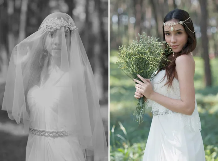 Photo by Siew Kay / Hair and Makeup by Aivy Yong Bridal Makeup Studio. theweddingnotebook.com