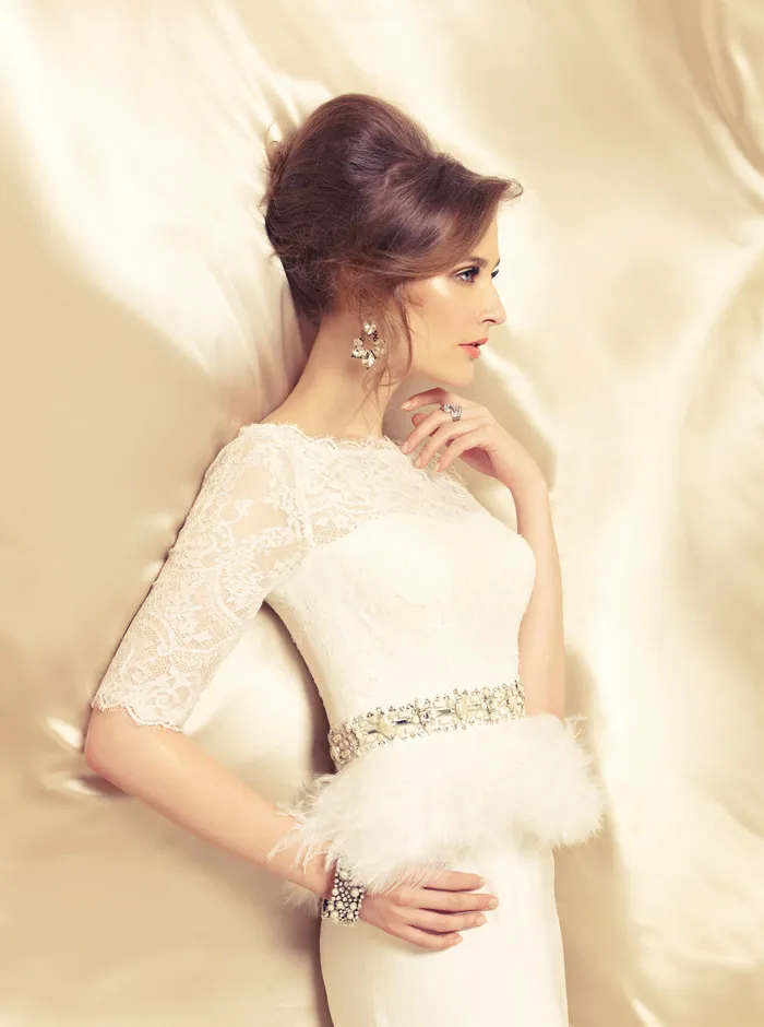 Innai Red – Ethereal Whites Collection. theweddingnotebook.com