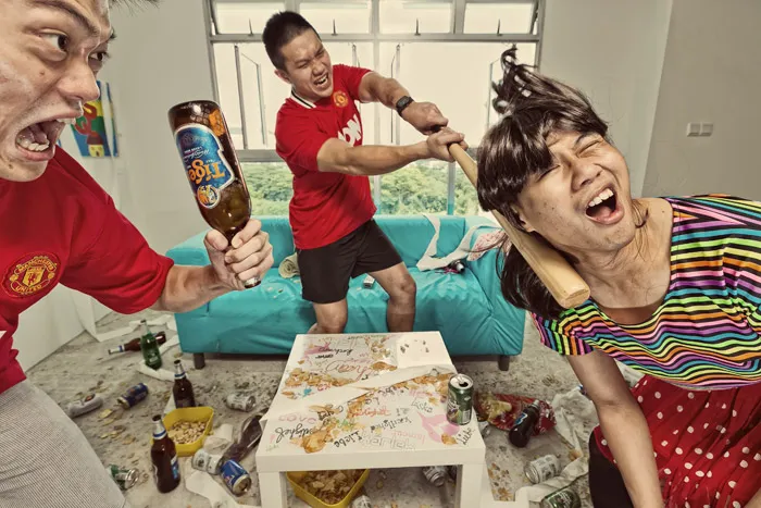 theweddingnotebook.com.Raymond Phang Photography. Conceptual Bridal Portraits