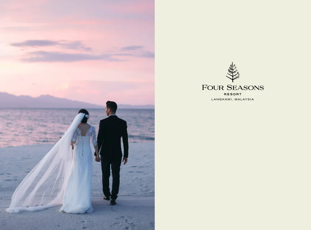 Four Seasons Resort Langkawi. Beach wedding venue in Malaysia.