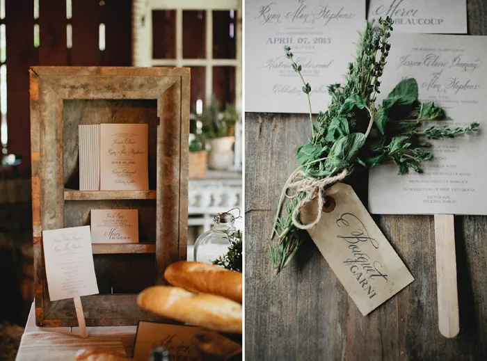 Photography by Kristyn Hogan. Styling by Cedarwood Weddings. theweddingnotebook.com