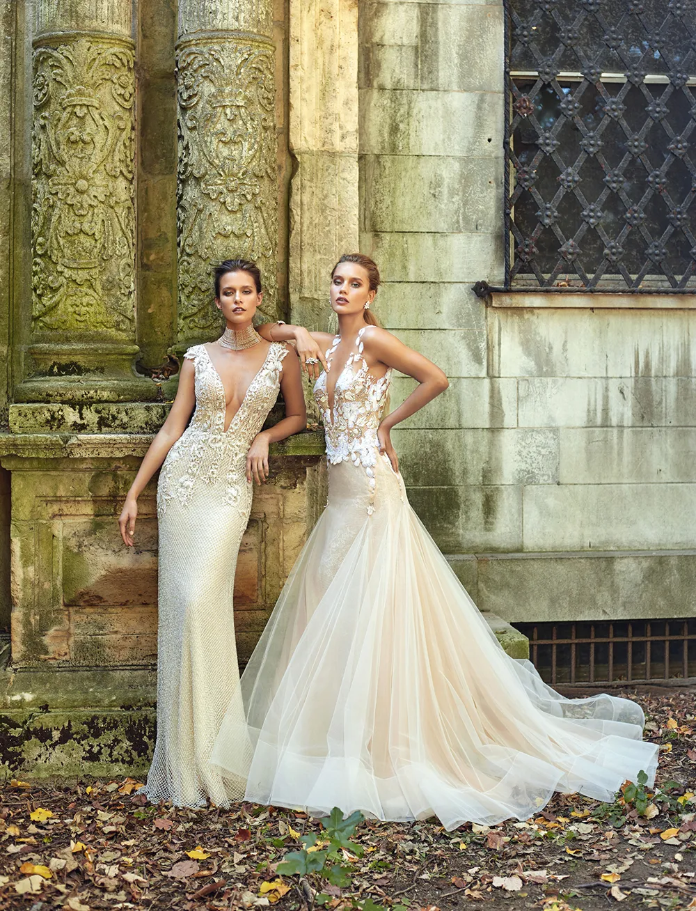Summerbella and Lauren - Galia Lahav Fall 2017 Bridal Collection. theweddingnotebook.com