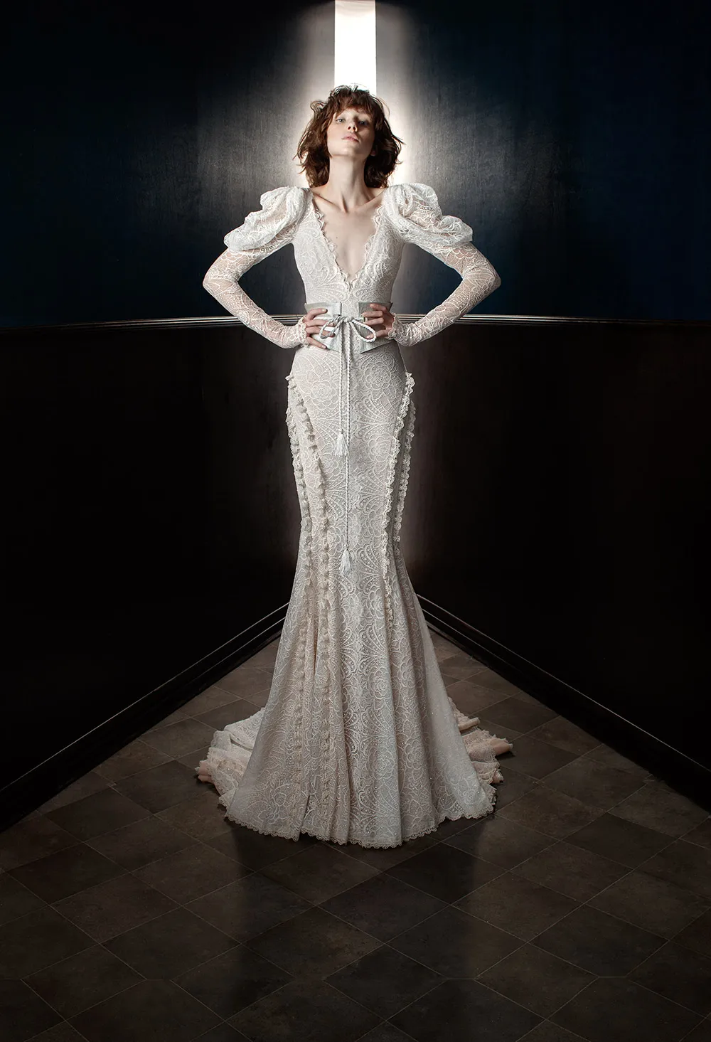 Charlie and Molly Belt - Galia Lahav Spring 2018 Bridal Collection. theweddingnotebook.com