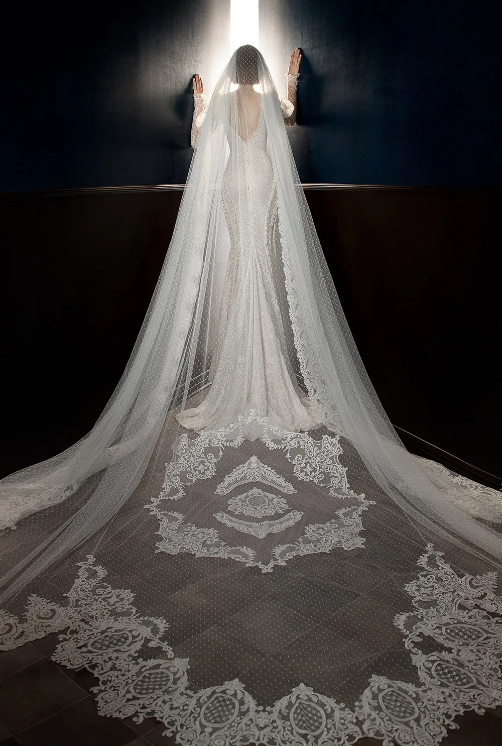 Esther Veil - Galia Lahav Spring 2018 Bridal Collection. theweddingnotebook.com