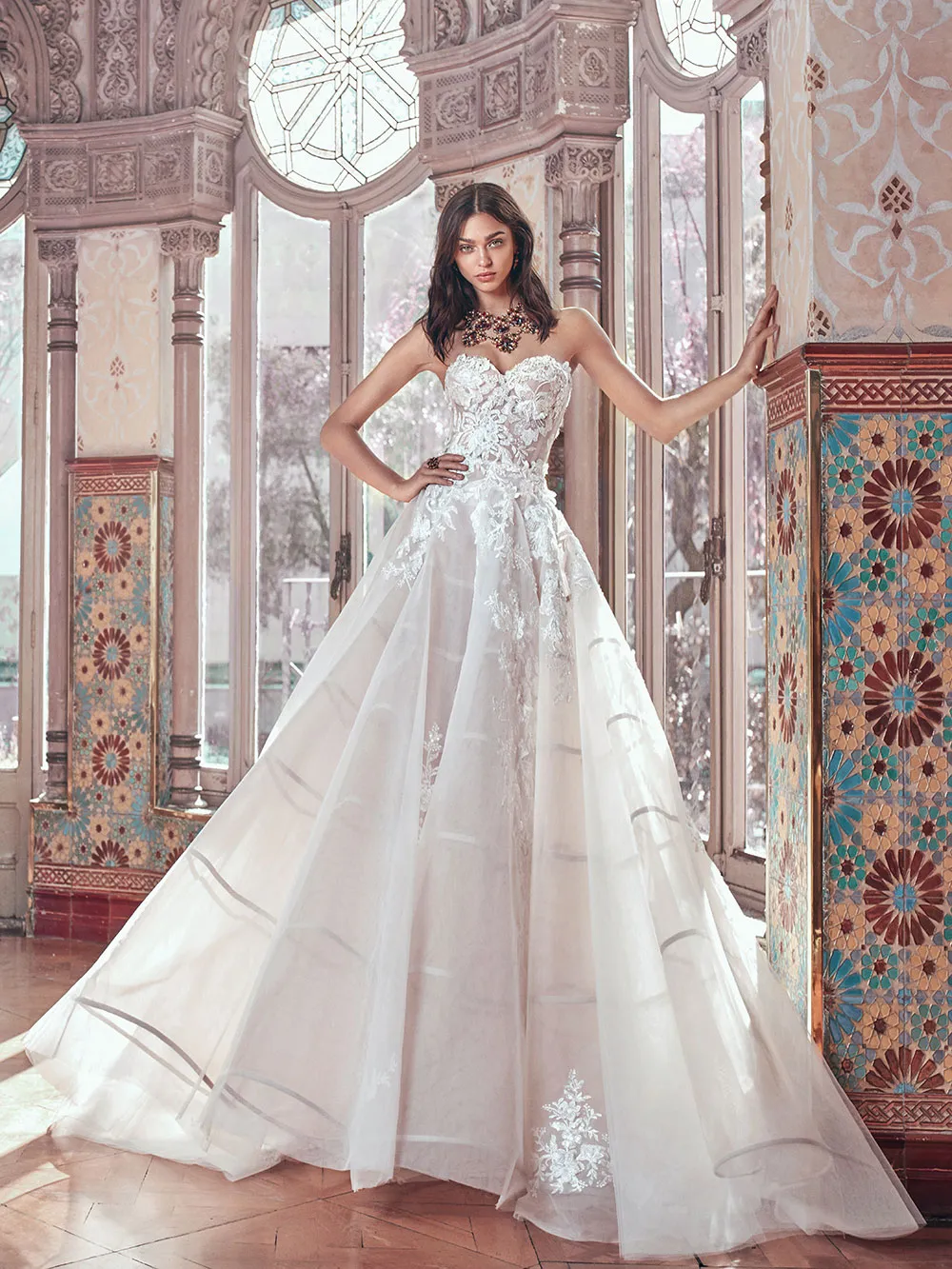 Alma - Galia Lahav Spring 2018 Collection. theweddingnotebook.com