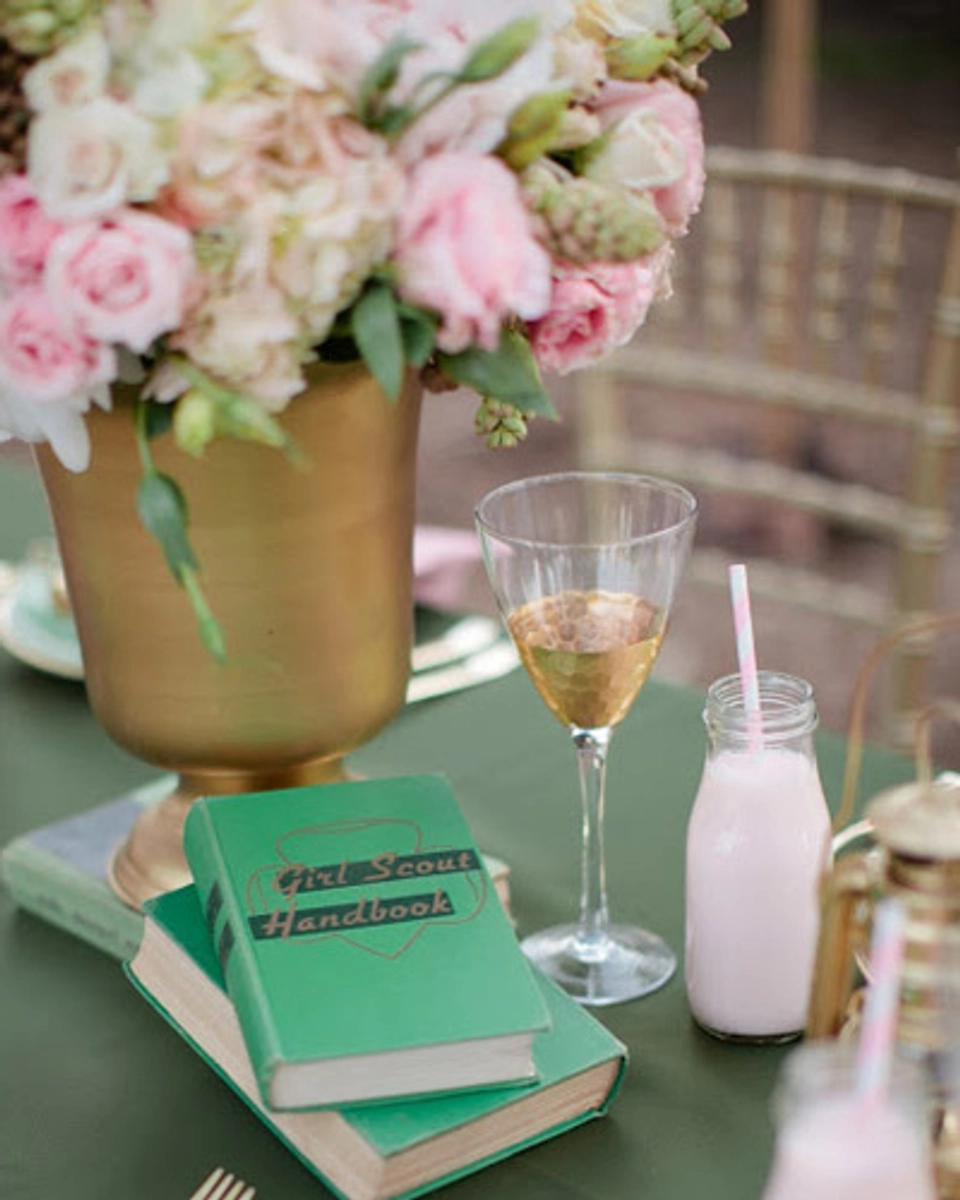 Real Events: Girls Scouts Themed Bridal Shower