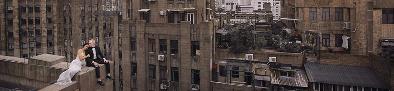 Glamorous High Fashion Bridal Portraits in Shanghai