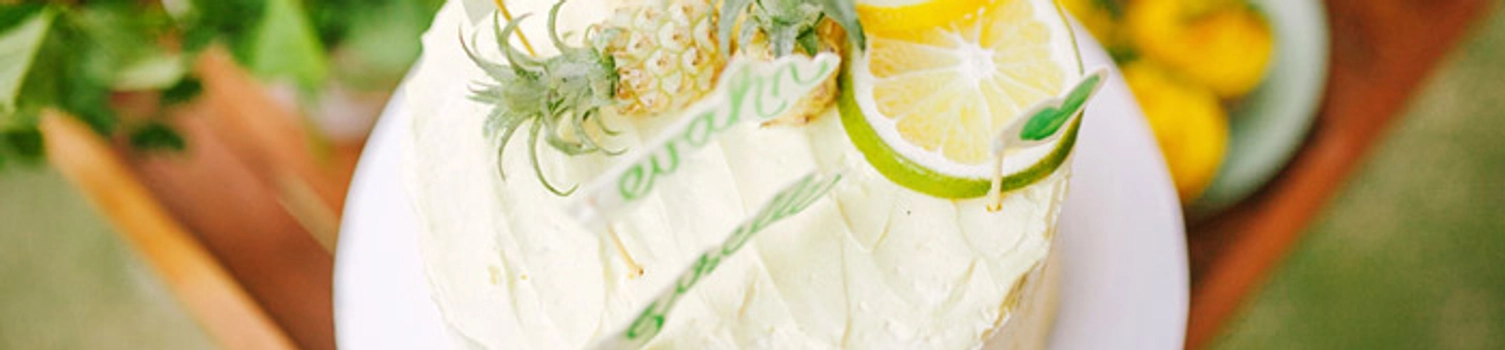 Green And Yellow Tropical Theme