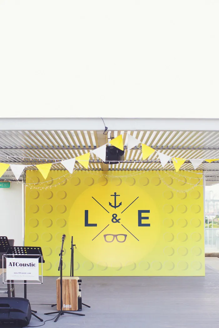 Photo by Ian Photography. LEGO themed inspired wedding. theweddingnotebook.com