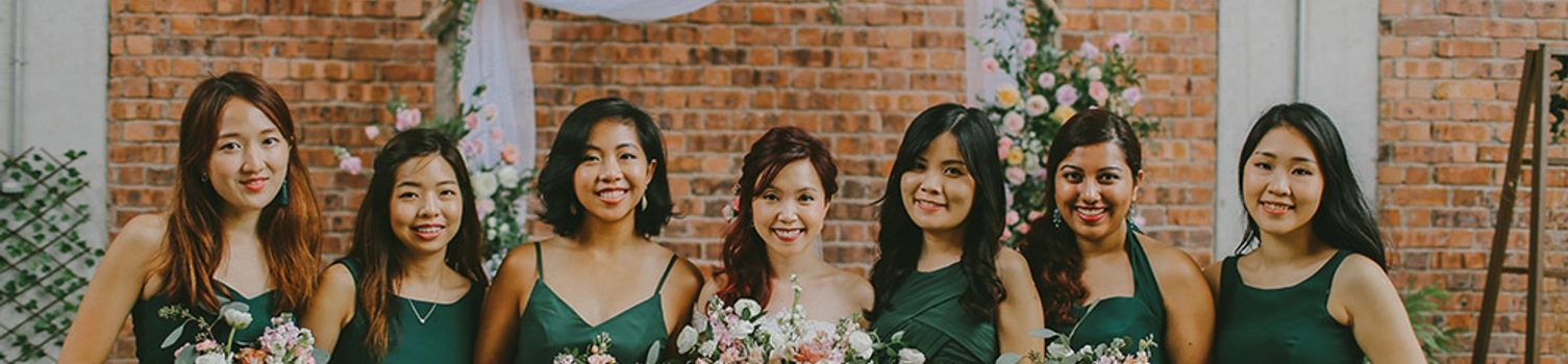 Hunter Green Rustic Wedding in Kuala Lumpur