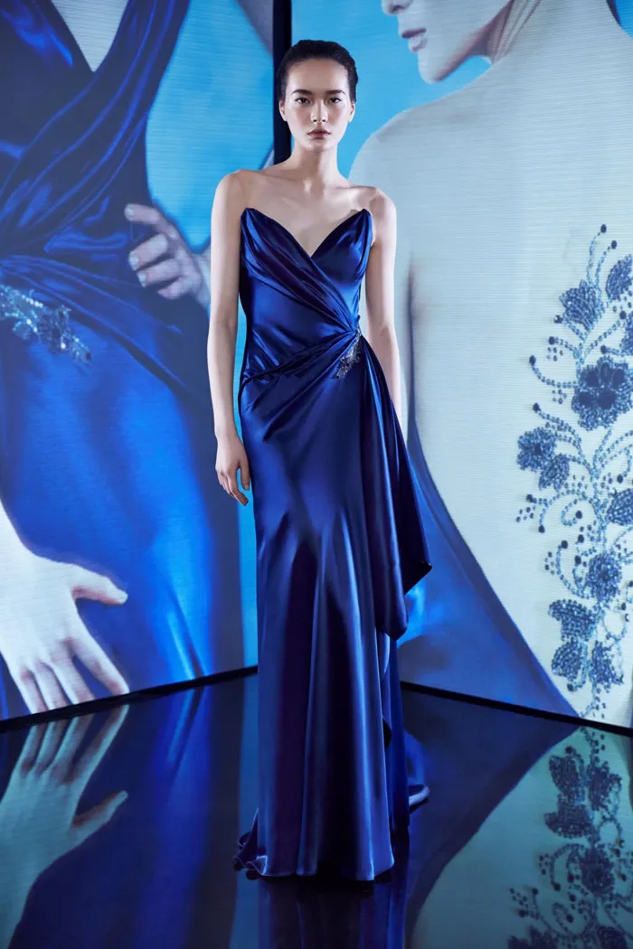 Ines Di Santo Fall 2015 Eveningwear. theweddingnotebook.com