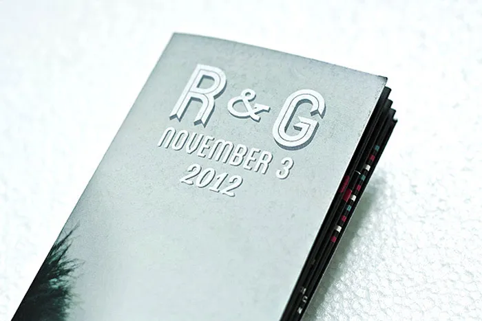 Infographic wedding invitations by Inksurge. theweddingnotebook.com