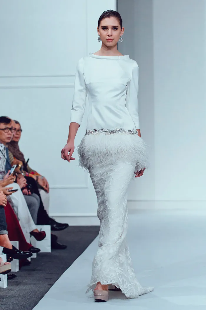 Photo by Funkydali/WAF. Innai Red 2015 Bridal Collection. theweddingnotebook.com