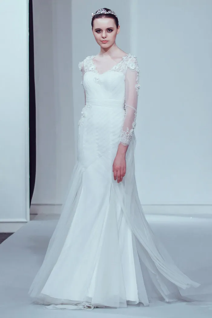 Photo by Funkydali/WAF. Innai Red 2015 Bridal Collection. theweddingnotebook.com