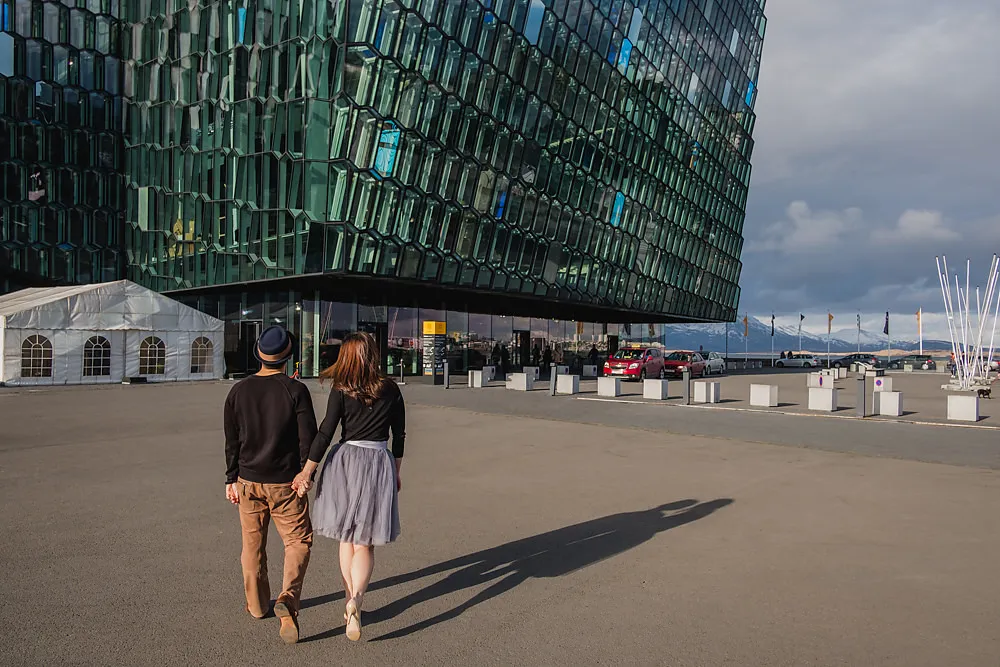 Harpa Concert Hall, Iceland. Rowell Photography. theweddingnotebook.com