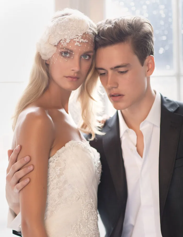 ELISE – Jannie Baltzer 2013 Bridal Headpiece Collection. theweddingnotebook.com